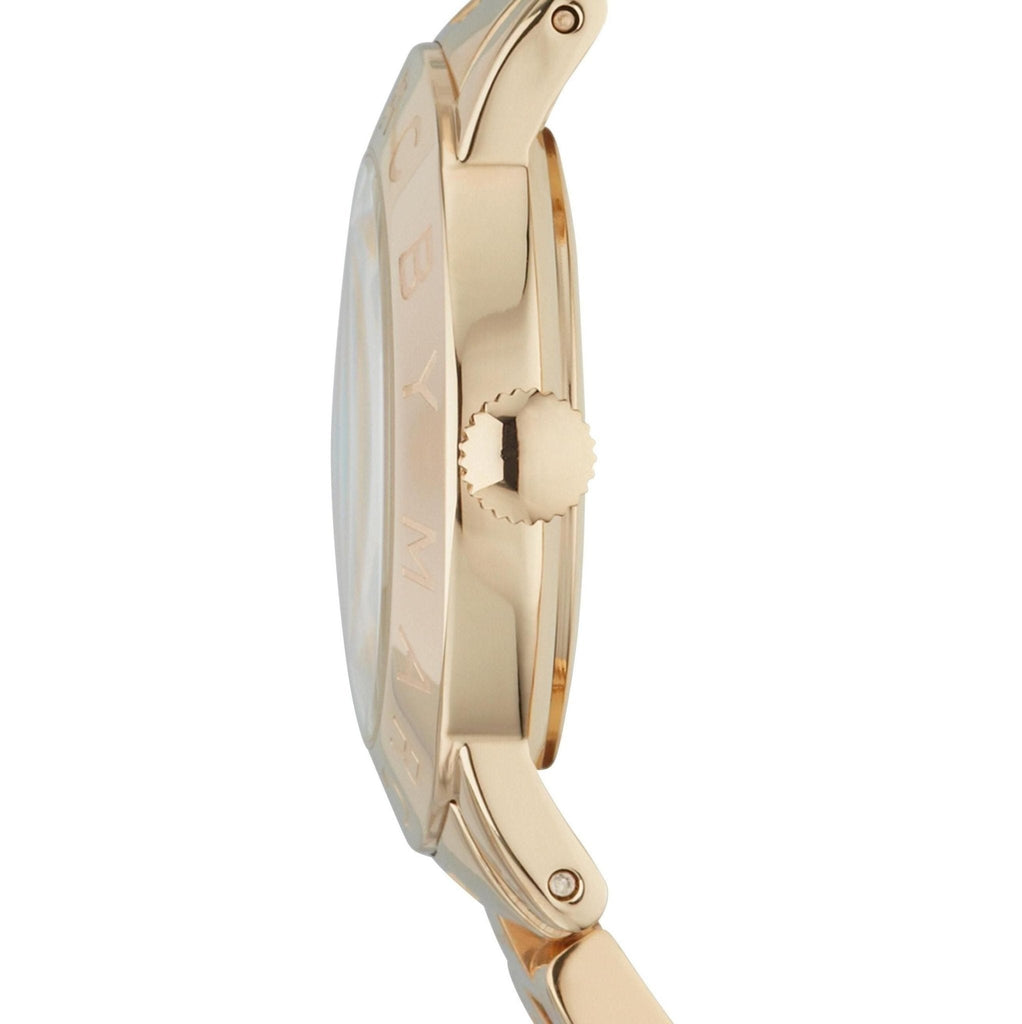 Marc Jacobs Amy Dexter Gold Dial Gold Steel Strap Watch for Women - MBM3215