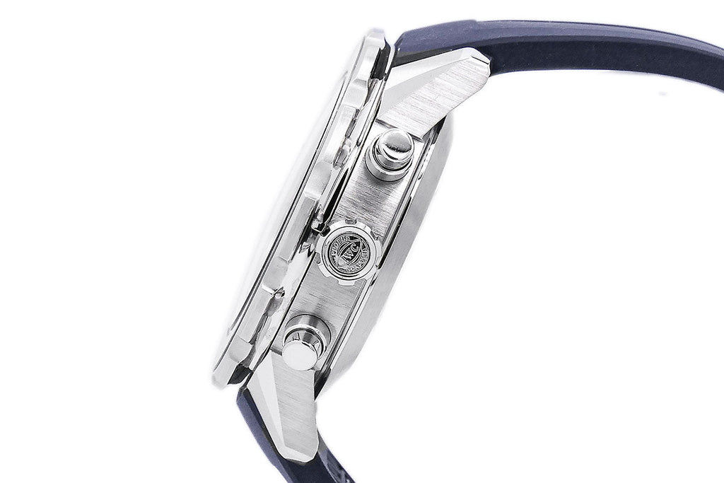 IWC Aquatimer Chronograph Blue Dial Blue Rubber Strap Watch for Men - IW376711