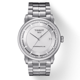 Tissot Luxury Powermatic 80 Silver Dial Silver Steel Strap Watch For Men - T086.407.11.031.00