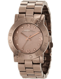 Marc Jacobs Amy Brown Dial Brown Steel Strap Watch for Women - MBM3119