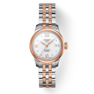 Tissot Le Locle Automatic Lady Silver Dial Two Tone Steel Strap Watch For Women - T41.2.183.16