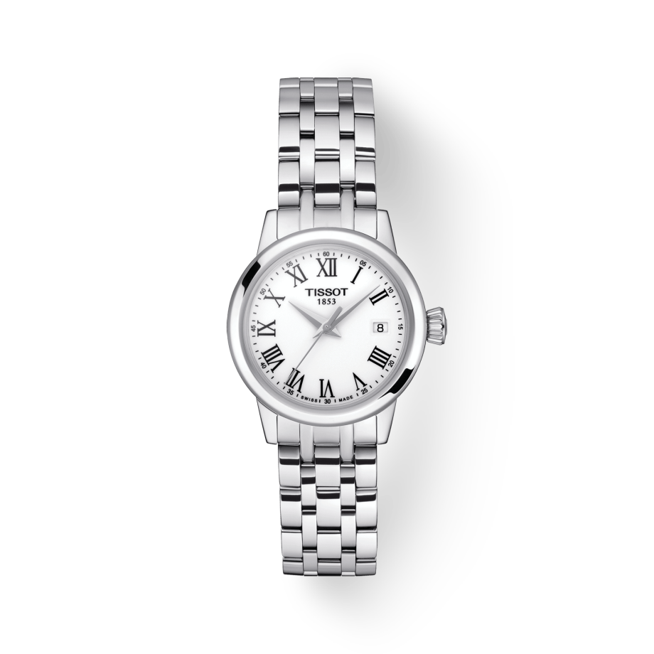 Tissot Classic Dream Lady Stainless Steel Watch For Women - T129.210.11.013.00
