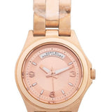 Marc Jacobs Baby Dave Rose Gold Dial Rose Gold Steel Strap Watch for Women - MBM3235