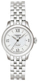 Tissot Le Locle Small Automatic Silver Dial Silver Steel Strap Watch For Women - T41.1.183.33