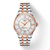 Tissot Chemin Des Tourelles Powermatic 80 Lady Silver Dial Two Tone Steel Strap Watch For Women - T099.207.22.118.02