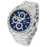Tag Heuer Formula 1 Automatic Chronograph Blue Dial Silver Strap Watch for Men - CAZ2015.BA0876