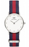Daniel Wellington Classy Oxford White Dial Two Tone Nylon Strap Watch For Women - DW00100072