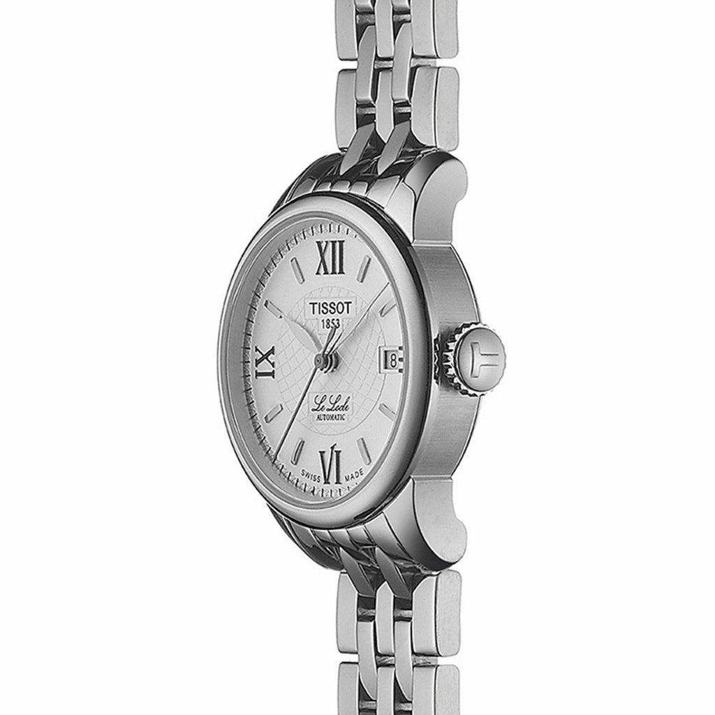 Tissot Le Locle Small Automatic Silver Dial Silver Steel Strap Watch For Women - T41.1.183.33
