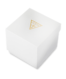 Guess Trend Analog Green Dial Gold Steel Strap Watch For Men - GW0624G2