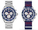Tag Heuer Formula 1 Redbull Edition Chronograph Blue Dial Blue NATO Strap Watch for Men - CAZ1018.FC8213