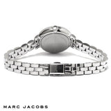 Marc Jacobs Sally White Dial Silver Steel Strap Watch for Women - MBM8642