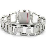 Gucci G Diamonds Black Dial Silver Steel Strap Watch For Women - YA125509