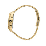 Maserati Epoca Chronograph Black Dial Gold Steel Strap Watch For Men - R8873618023