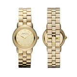 Marc Jacobs Marci Gold Dial Gold Steel Strap Watch for Women - MBM3174