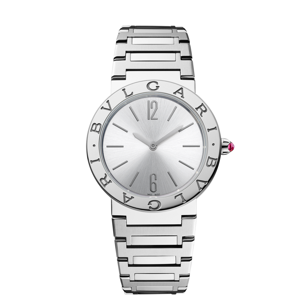 Bvlgari Bvlgari Lady Silver Dial Silver Steel Strap Watch for Women - BVLGARI103575