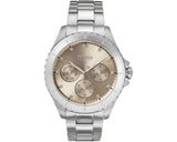 Hugo Boss Premiere Rose Gold Dial Silver Steel Strap Watch for Women - 1502444