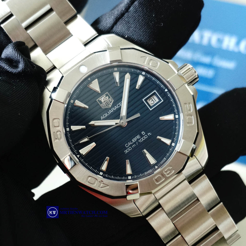 Tag Heuer Aquaracer Blue Dial Watch for Men - WAY2112.BA0928