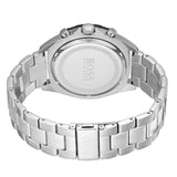 Hugo Boss Intensity Chronograph Black Dial Silver Steel Strap Watch For Men - 1513680