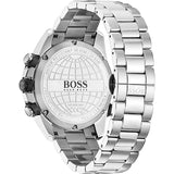 Hugo Boss Nomad Grey Dial Silver Steel Strap Watch for Men - 1513774
