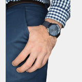 Hugo Boss Horizon Quartz Black Dial Black Mesh Bracelet Watch For Men - 1513542