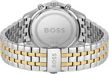 Hugo Boss Associate Blue Dial Two Tone Steel Strap Watch for Men - 1513976