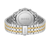 Hugo Boss Associate Blue Dial Two Tone Steel Strap Watch for Men - 1513976