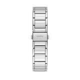 Guess Fusion Chronograph Crystals Silver Dial Silver Steel Strap Watch For Women - GW0552L1