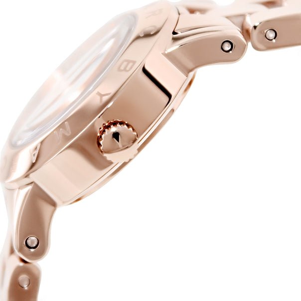 Marc Jacobs Amy Rose Gold Dial Rose Gold Steel Strap Watch for Women - MBM3219