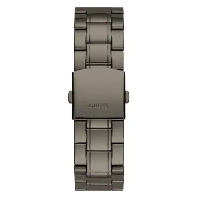 Guess Hendrix Chronograph Gunmetal Dial Gunmetal Steel Strap Watch for Men - W1309G3