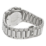 Salvatore Ferragamo Sapphire Chrono Green Dial Silver Steel Strap Watch for Men - SFME00421