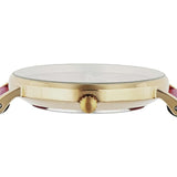 Coach Perry Red Dial Red Leather Strap Watch for Women - 14503852