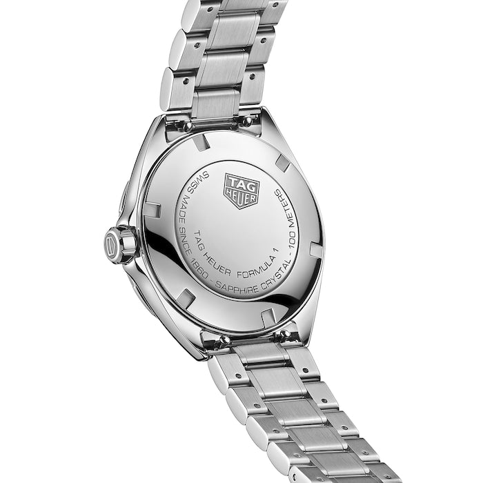 Tag Heuer Formula 1 Quartz Diamonds Blue Dial Silver Steel Strap Watch for Women - WBJ1316.BA0666