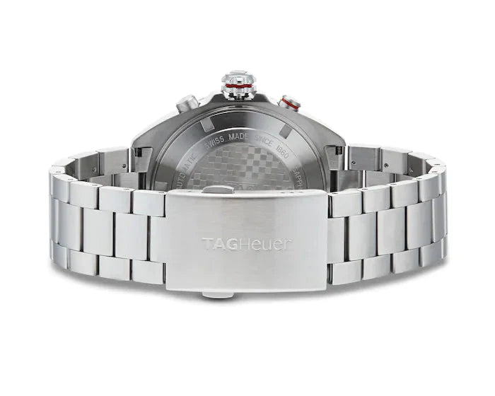 Tag Heuer Formula 1 Automatic Chronograph Grey Dial Silver Strap Watch for Men - CAZ2012.BA0876