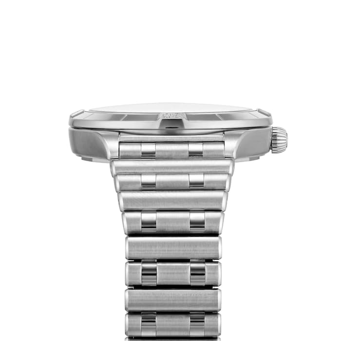 Breitling Chronomat Automatic 36 Blue Dial Silver Steel Strap Watch for Women - A10380101C1A1