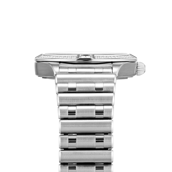 Breitling Chronomat 32 Diamonds White Dial Silver Steel Strap Watch for Women - A77310591A1A1