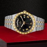 Tudor Royal Automatic Black Dial Two Tone Steel Strap Watch for Men - M28603-0003