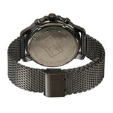 Tommy Hilfiger London Chronograph Grey Dial Grey Mesh Bracelet Watch for Men - 1791530