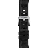 Tissot PRX Blue Dial Black Rubber Strap Watch For Men - T137.410.17.041.00