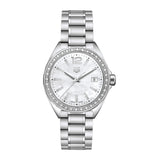 Tag Heuer Formula 1 Quartz Diamonds Mother of Pearl Dial Silver Steel Strap Watch for Women - WBJ131A.BA0666
