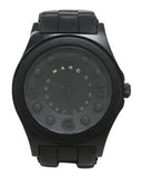 Marc Jacobs Pelly Black Dial Black Silicon Strap Watch for Women - MBM2511