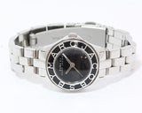 Marc Jacobs Blade Black Dial Silver Steel Strap Watch for Women - MBM3059