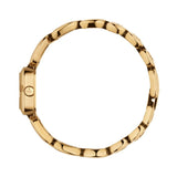 Gucci G Gucci Diamonds Mother of Pearl Dial Yellow Gold Steel Strap Watch For Women - YA125513