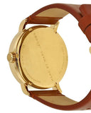 Marc Jacobs Fergus Green Dial Brown Leather Strap Watch for Men - MBM5077