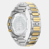 Salvatore Ferragamo F-80 Classic White Dial Two Tone Steel Strap Watch for Men - SFME00821