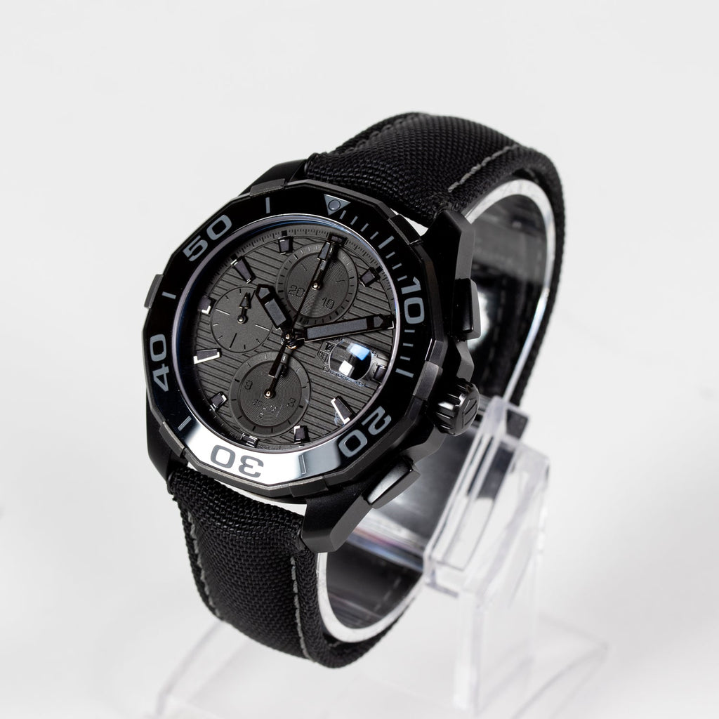 Tag Heuer Aquaracer Titanium Grey Dial Watch for Men - CAY218B.FC6370