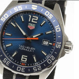 Tag Heuer Formula 1 Quartz Blue Dial Two Tone NATO Strap Watch for Men - WAZ1010.FC8197