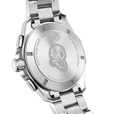 Tag Heuer Aquaracer GMT Calibre 6 Automatic Blue Dial Silver Steel Strap Watch for Men - WAY201T.BA0927