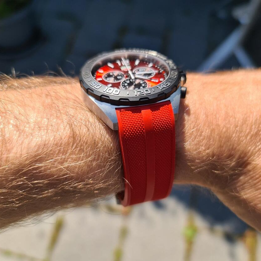 Tag Heuer Formula 1 Red Dial Watch for Men - CAZ101AN.FT8055