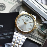 Tudor Royal Automatic Silver Dial Two Tone Steel Strap Watch for Men - M28603-0001