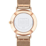 Coach Perry Rose Gold Dial Rose Gold Mesh Bracelet Watch for Women - 14503343